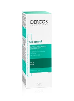 VICHY Dercos Oil Correct Shampoo For Oily Hair White 200ml  - Image 3