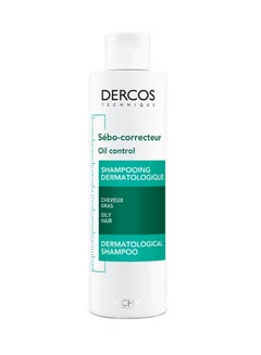 VICHY Dercos Oil Correct Shampoo For Oily Hair White 200ml  - Image 2