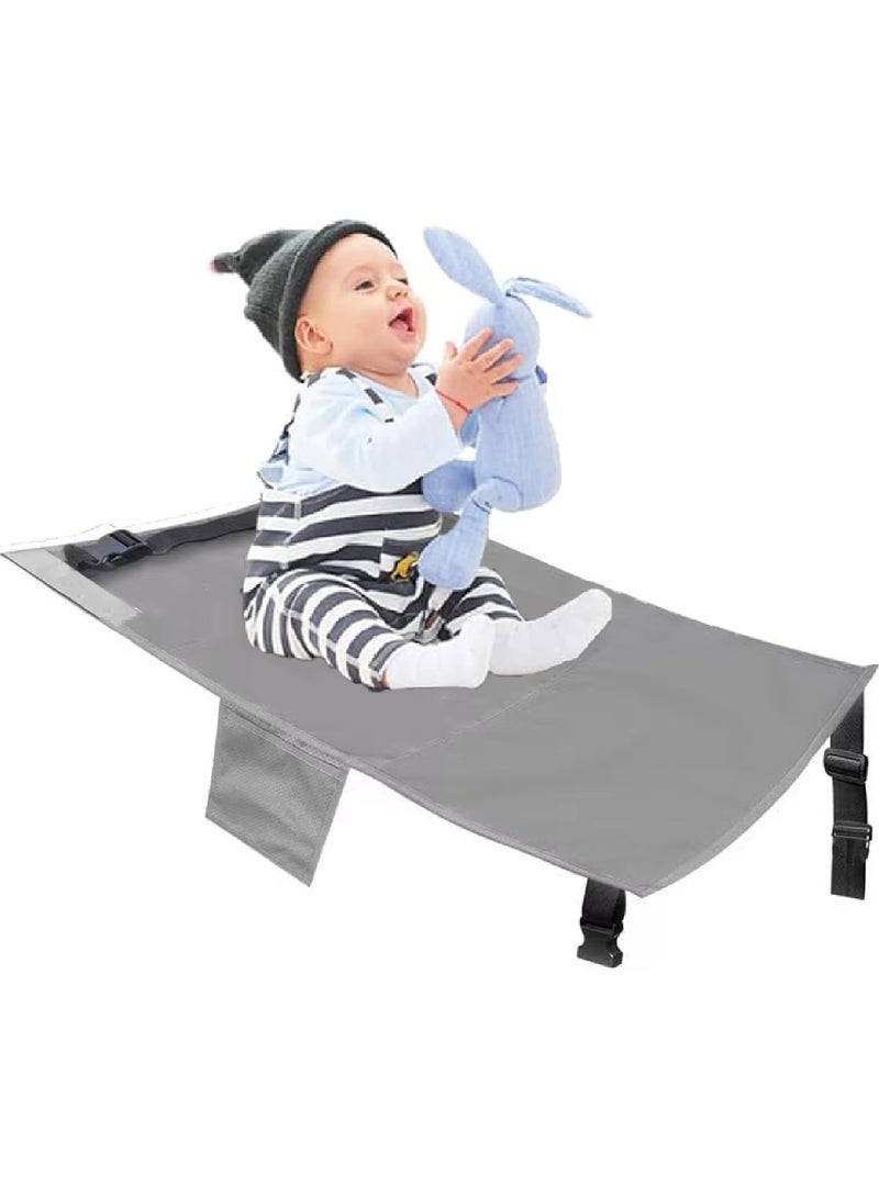 Rock Pow Toddler Airplane Seat Extender Portable Airplane Bed For Toddler Travel Essentials Airplane Travel Accessories For Flying Sleeping Business Car And Travel Airplane Footrest  - Image 1