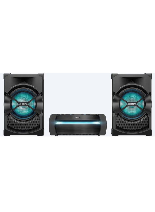 Sony - High Power Home Audio System With DVD Sony-SHAKE-X30 Black - Image 1