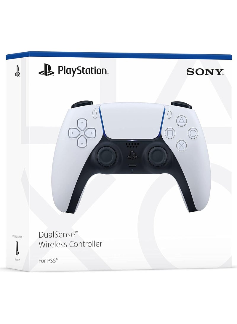 Sony PlayStation 5 Disc Console (Slim) With Extra Wireless Controller - White  - Image 3