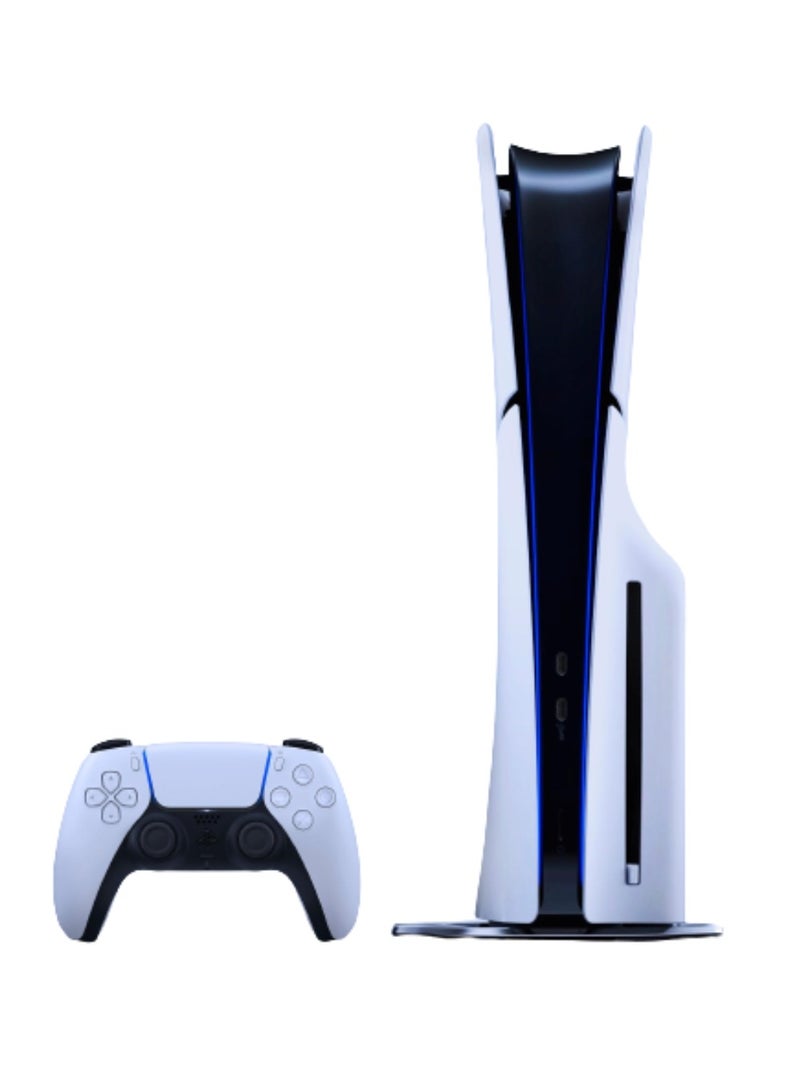 Sony PlayStation 5 Disc Console (Slim) With Extra Wireless Controller - White  - Image 4