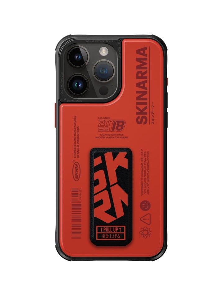 Skinarma - Spunk Mag-Charge Case For iPhone 15 Pro Max Orange Red - Image 1