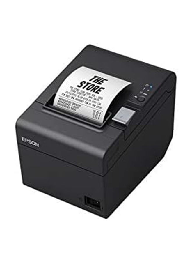 EPSON - TM-T20III Thermal POS Receipt Printer USB + Network Black - Image 1