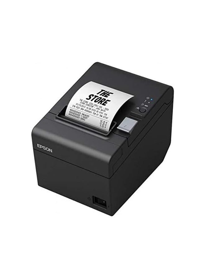 EPSON - TM-T20III Thermal POS Receipt Printer USB + Network Black - Image 1