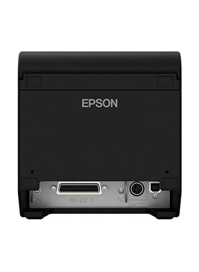 EPSON - TM-T20III Thermal POS Receipt Printer USB + Network Black - Image 1