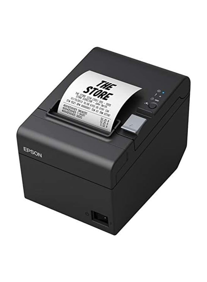 EPSON - TM-T20III Thermal POS Receipt Printer USB + Network Black - Image 1