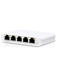أوبيكويتي UniFi USW Flex Mini 5-Port Gigabit Managed Switch White  - Image 1