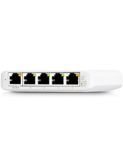 أوبيكويتي UniFi USW Flex Mini 5-Port Gigabit Managed Switch White  - Image 3