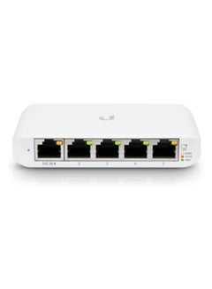 أوبيكويتي UniFi USW Flex Mini 5-Port Gigabit Managed Switch White  - Image 4