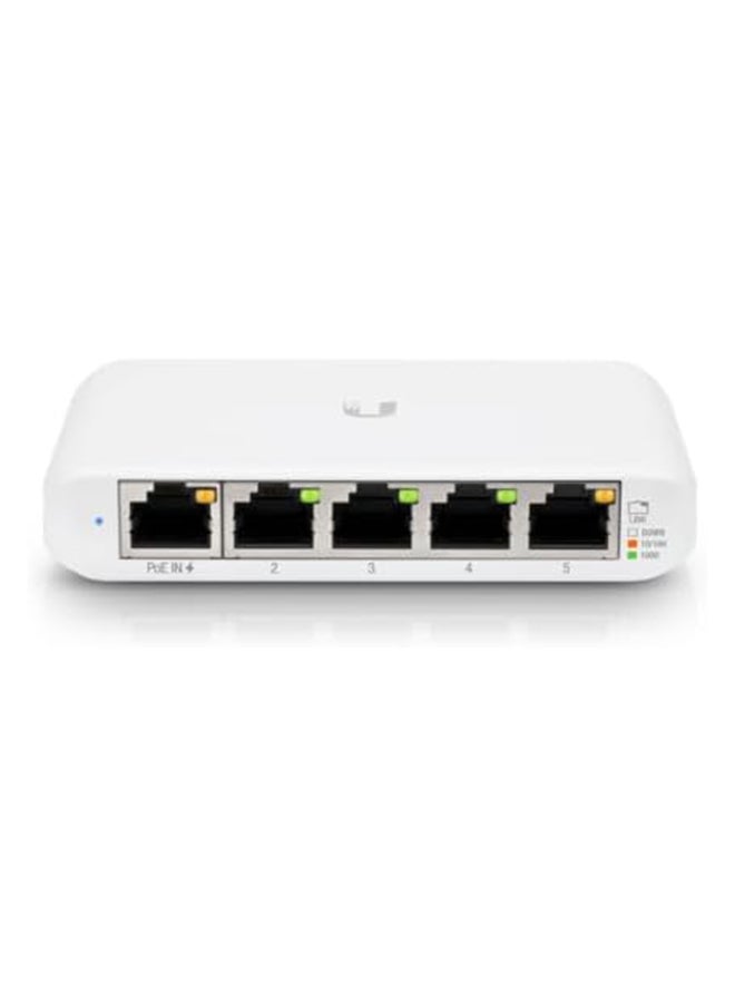 UBIQUITI UniFi USW Flex Mini 5-Port Gigabit Managed Switch White  - Image 4