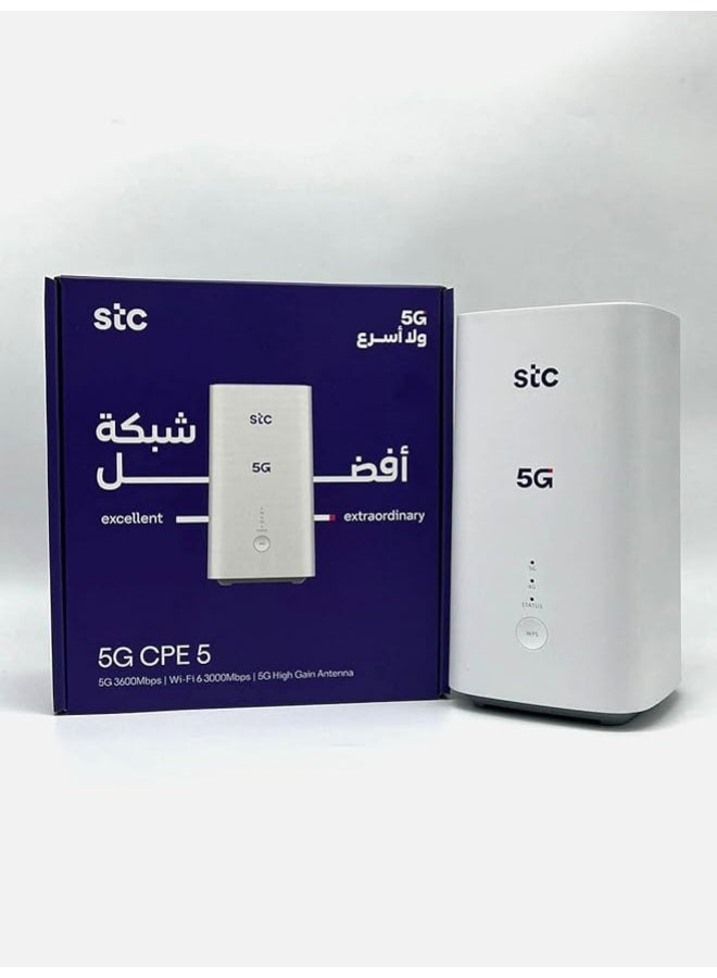 HUAWEI H155381 Router 5G CPE 5 Dual Band Up to 36 Gbps White  - Image 3