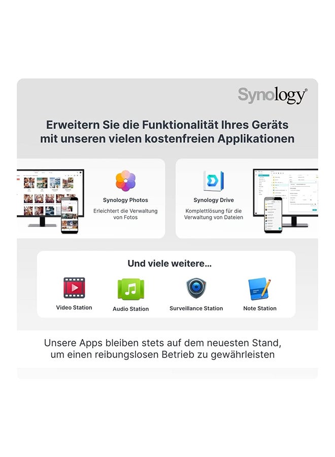 Synology - DiskStation DS620slim SAN/NAS Storage System Black - Image 1