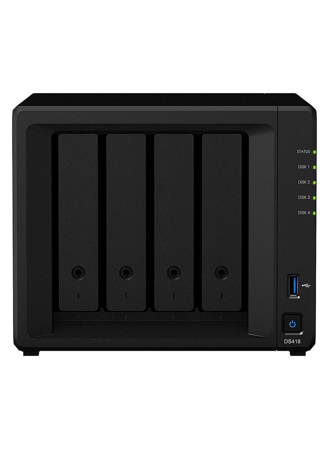Synology 24TB DiskStation DS418 NAS Enclosure Kit with Seagate IronWolf Pro NAS Drives (4 x 6TB) Black  - Image 4