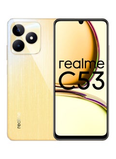 realme C53 Dual SIM Champion Gold 8GB 256GB 4G - Middle East Version  - Image 1