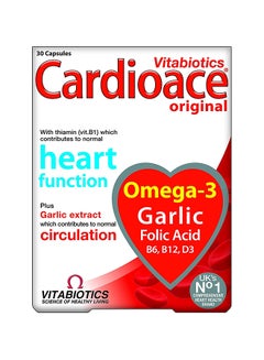 Vitabiotics Cardioace Original- 30 Capsules  - Image 1