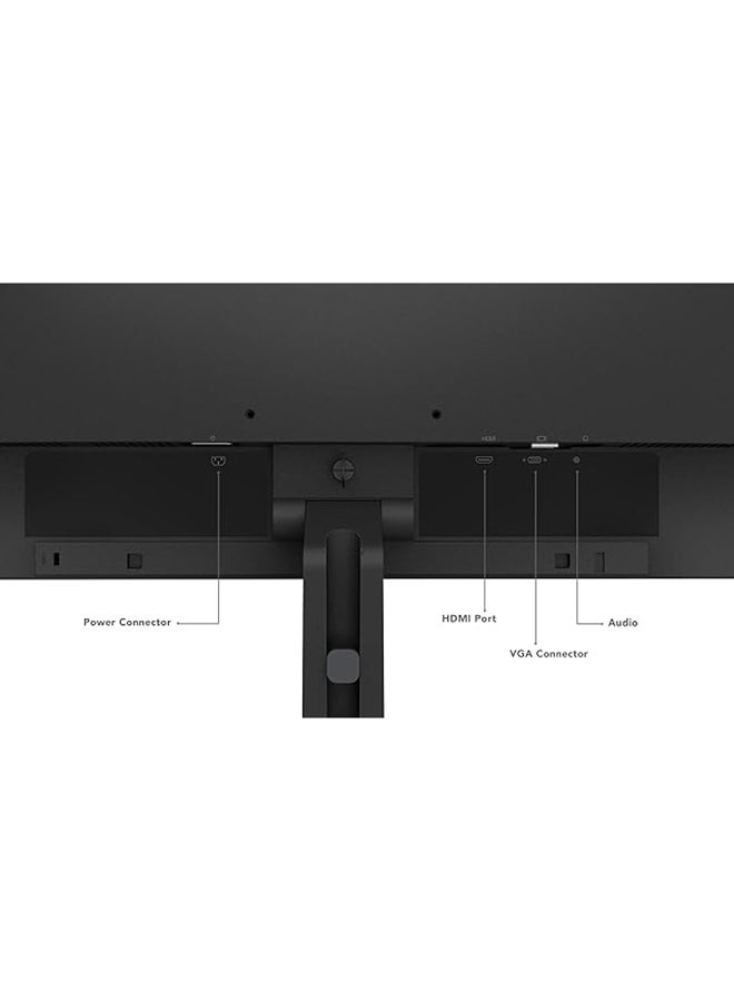 Lenovo - L27e-30 27-inch FHD LED Backlit LCD FreeSync Monitor, Ultra-Slim, 3-Side NearEdgeless Frame, HDMI and VGA, Tilt, VESA Mount, Wide Angle Viewing Black - Image 1