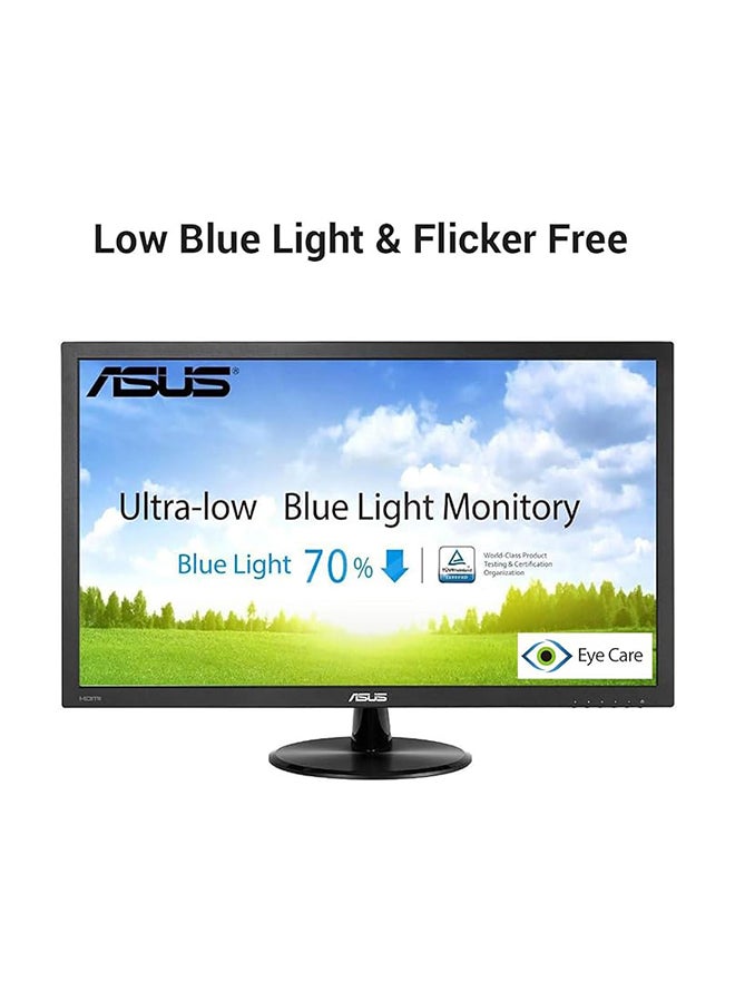ASUS VP228HE Gaming Monitor, 21.5" FHD (1920x1080), 60Hz Refresh Rate, 1ms Response Time, Low Blue Light, Flicker Free, 16.7M Display Colors, HDMI(v1.4) x 1 VGA x 1 Black  - Image 3
