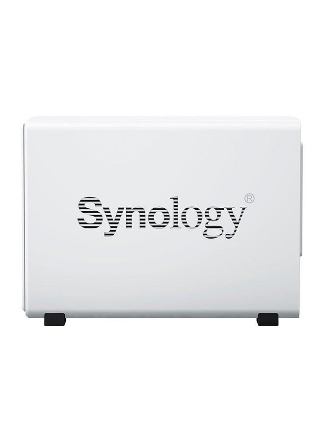 سينولوجي DS223J 16TB 2 bay Desktop NAS Solution installed with 2 x 8TB HAT3300 Drives White  - Image 3