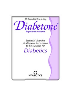 Vitabiotics Diabetone Capsules- Pack Of 30  - Image 1