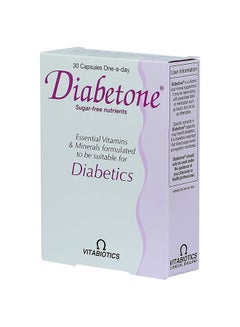 Vitabiotics Diabetone Capsules- Pack Of 30  - Image 2