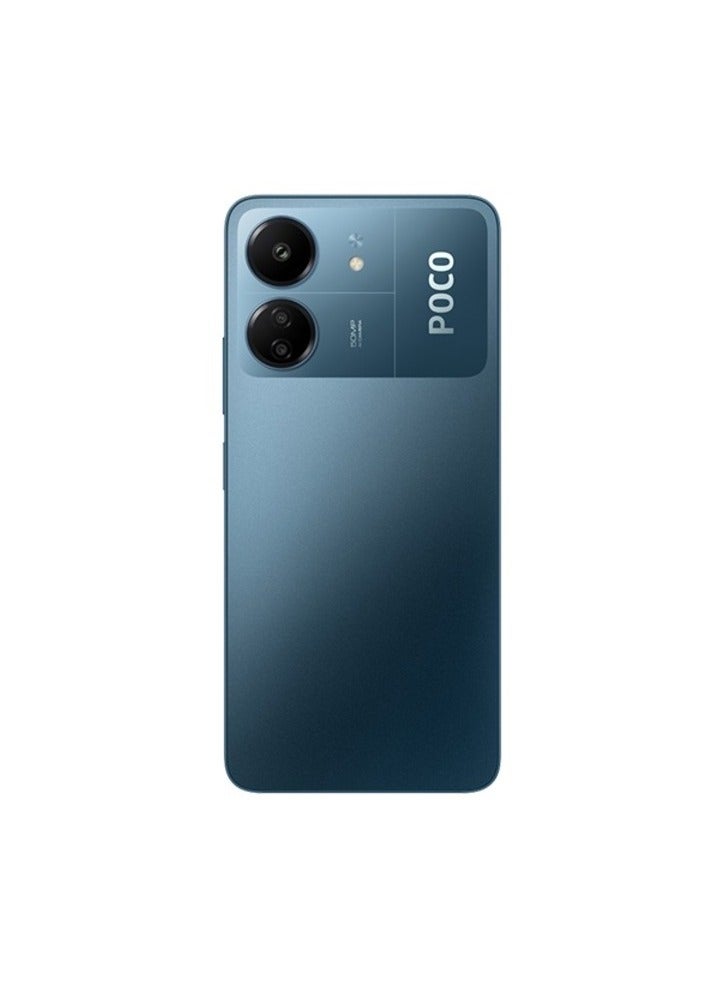 Poco C65 Dual SIM Blue 8GB RAM 256 GB 4G With NFC - 50MP AI Triple Camera