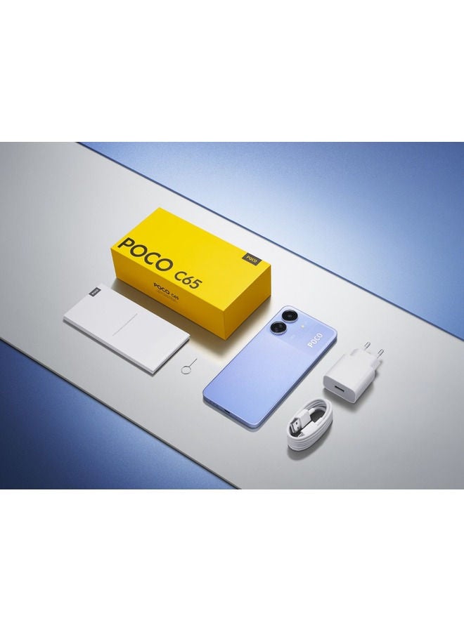 Poco C65 Dual SIM Blue 8GB RAM 256 GB 4G With NFC - 50MP AI Triple Camera - pnsku/N70024950V/45/_/1704979760/6f42b05a-570e-4bfe-a6cc-4751cfcb2f8b