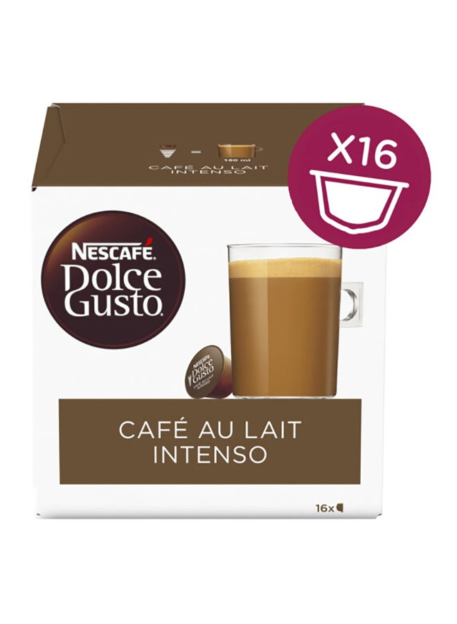 نسكافيه Dolce Gusto Café Au Lait Intenso 16 Capsules 100ml  Single - Image 1