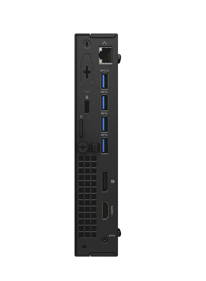 ديل Optiplex 7040 Micro Form  Desktop 6th Gen Intel Core i5 , 16GB DDR4 RAM, 500GB SSD , Windows 10Pro (RENEWED) Black  - Image 2