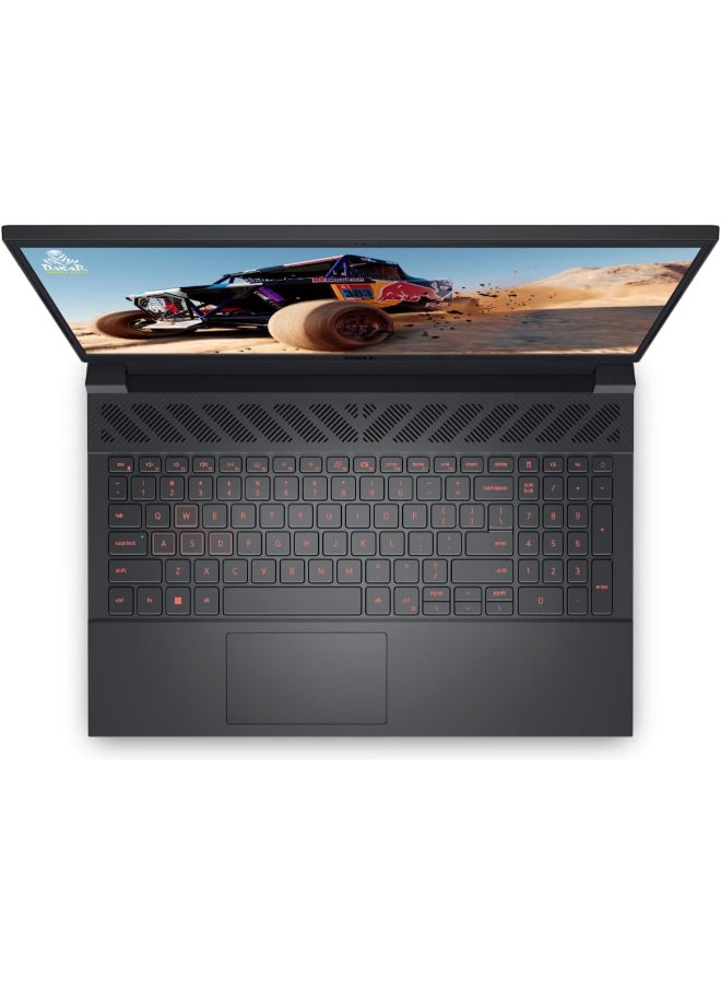 DELL G15 5530 Laptop With 15.6-inch Full HD 144Hz Display, Core i7-13650HX Processor/16GB RAM/512 SSD/DOS(Without Windows)/NVIDIA GeForce RTX 4060 6GB GDDR6 English/Arabic Dark Shadow Grey - Image 4