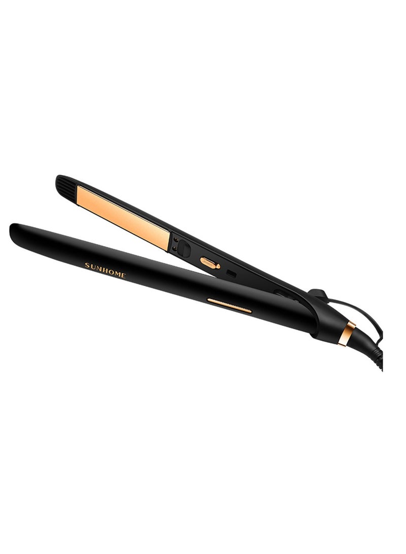 Sunhome - 3-Piece Professional Hair Dryer With Straightener Set Black - Image 1