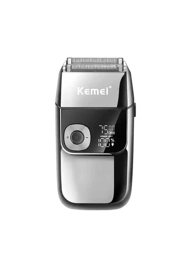 KM-2028 Electric Metal Smoothing And Trimming Shaver For Men, With Screen And Multiple Speeds (Saudi Version) - pnsku/N70025074V/45/_/1700451030/c661aa27-0376-45af-8cc3-80879d74534b