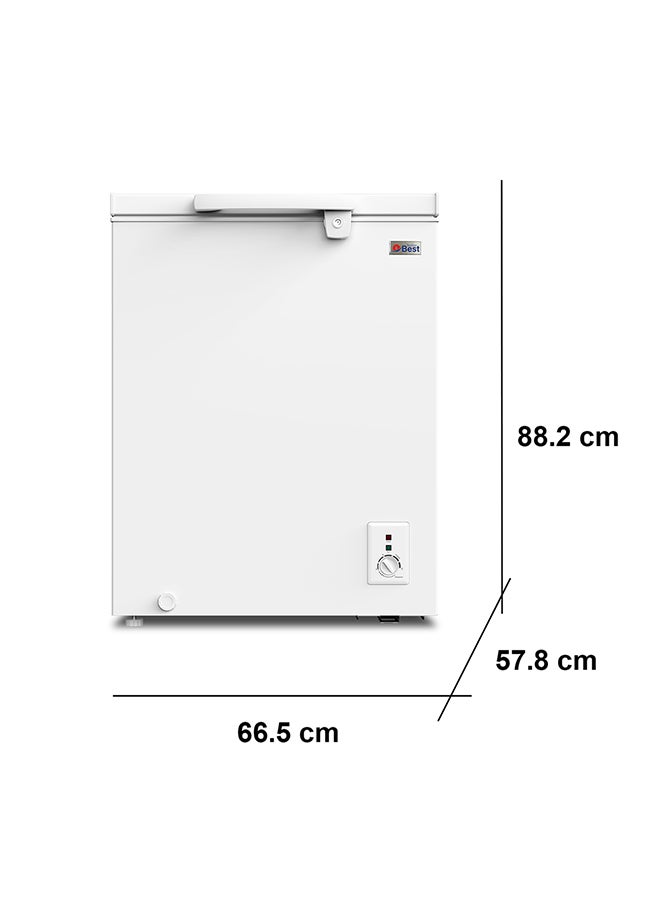 Techno Best Chest Freezer 150 L 204 kW BCF-150L White  - Image 3
