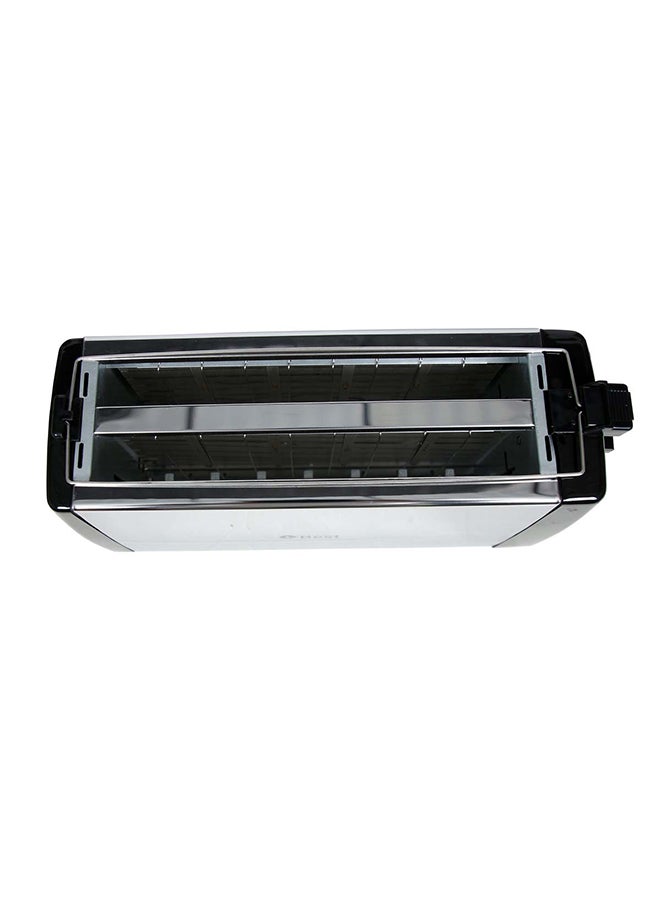 Techno Best - 4 Slices Bread Toaster 1300 W BET-02S Silver/Black - Image 1