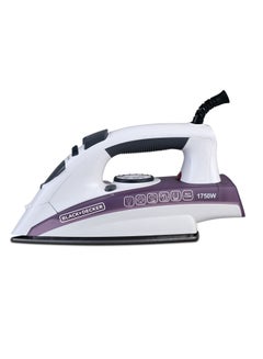 BLACK+DECKER Steam iron 1750 watts -220 ml X1750 220 ml 1750 W X1750 White  - Image 2