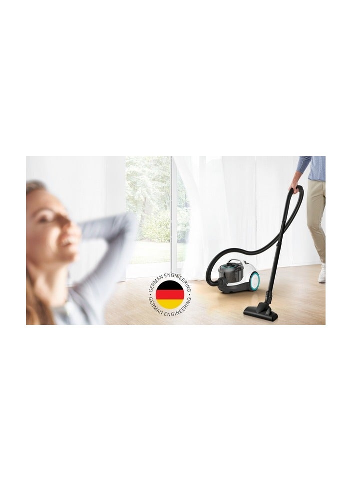 BOSCH Series 4 Bagless Vacuum Cleaner ProHygienic 2 L 2000 W BGS21WHYG White  - Image 2