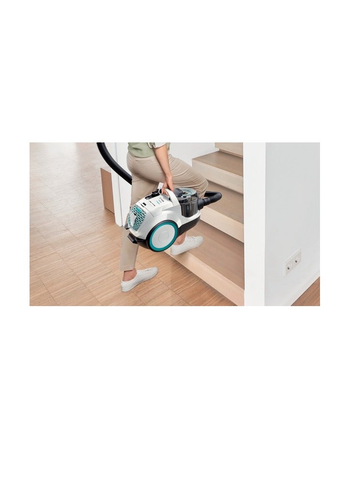 BOSCH Series 4 Bagless Vacuum Cleaner ProHygienic 2 L 2000 W BGS21WHYG White  - Image 4