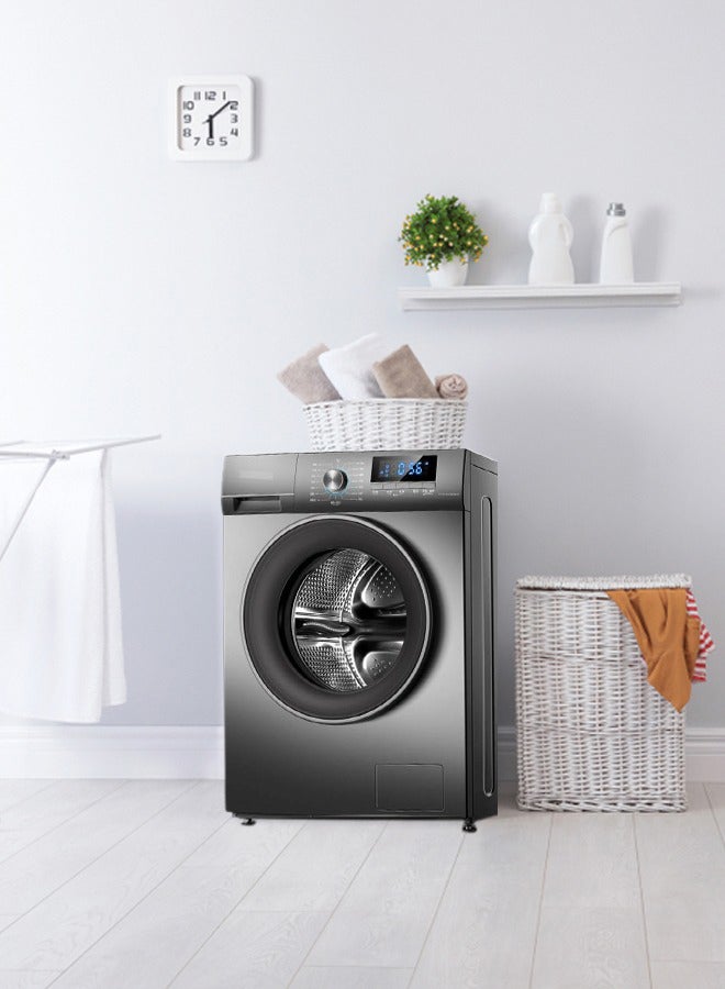 Techno Best - Front Loading Washing Machine 10 kg 176 kW BWF-010N Silver - Image 1