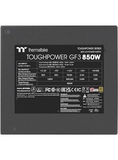 مزود الطاقة Toughpower GF3 Gold Full Modular، إصدار TT Premium، سعة قصوى 850 وات، 80 PLUS Gold، مروحة ذكية فائقة الهدوء مقاس 135 مم، PCIe Gen 5.0 وATX 3.0 - pnsku/N70025270V/45/_/1700547446/432a607f-bd9f-4189-9033-331dddd44b6a