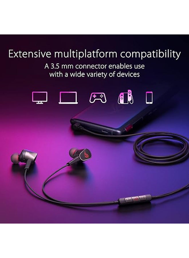 ASUS ROG Cetra II Core Gaming Headphone (with microphone, 3.5mm, Lightweight, LSR drivers, Compatible with Laptop, PS5, XBOX, ROG phone 5, Nintendo Switch and Smart Devices) Black - Image 4