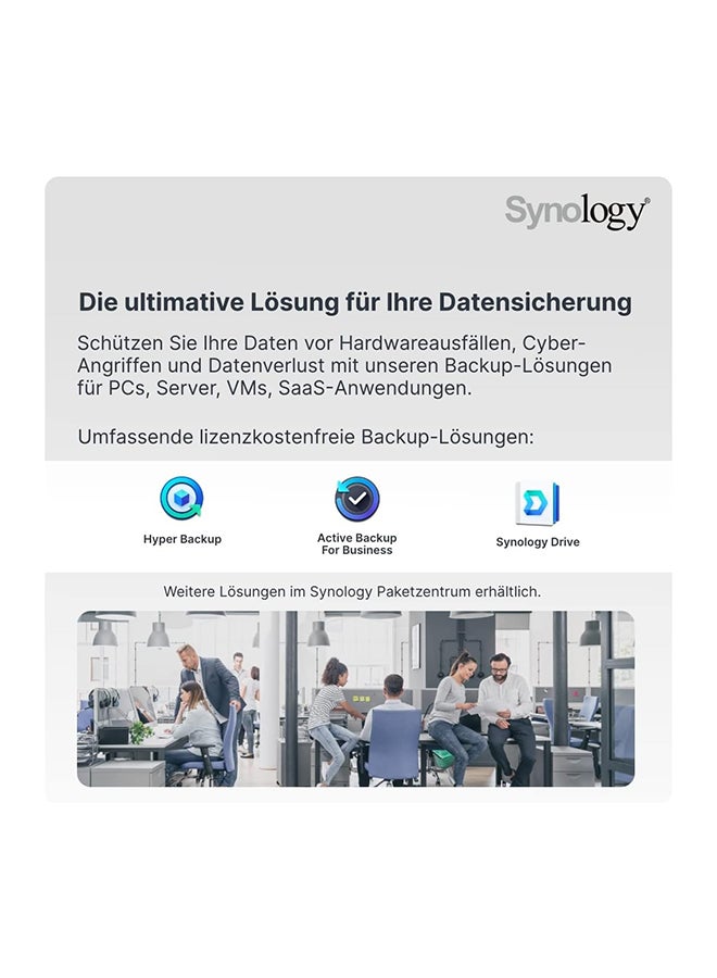 Synology Disk Station DS2422+ - NAS server - 12 bays - SATA 3Gb/s - RAID 0, 1, 5, 6, 10, JBOD - RAM 4 GB - Gigabit Ethernet - iSCSI support 4 GB  - Image 3