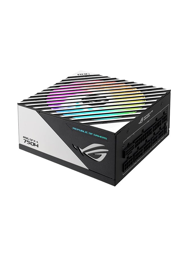 ASUS Rog Loki SFX-L 850W Power Supply Unit, ATX 3.0 Compatible, ROG Heatsinks, Fully Modular, PCIe Gen 5.0, 120mm ARGB-Illuminated Fan & Aura Sync - Black Black  - Image 1