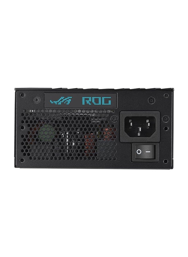 ASUS Rog Loki SFX-L 850W Power Supply Unit, ATX 3.0 Compatible, ROG Heatsinks, Fully Modular, PCIe Gen 5.0, 120mm ARGB-Illuminated Fan & Aura Sync - Black Black  - Image 5