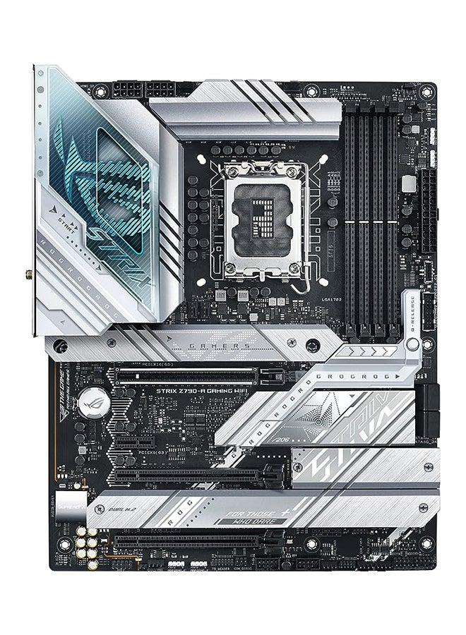 ASUS - ROG Strix Z790-A Gaming WiFi LGA 1700(Intel® 12th Gen) ATX gaming motherboard(16 + 1 power stages,DDR5,4xM.2 slots, PCIe® 5.0, WiFi 6E,USB 3.2 Gen 2x2 Type-C® with PD 3.0 up to 30W,Aura Sync RGB) - Image 1