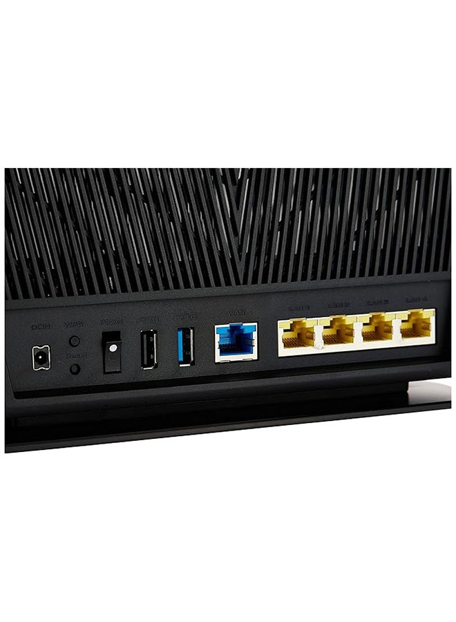 ASUS - Rt-Ax68U Ax2700 Dual Band Wifi 6 (802.11Ax) Router Supporting Aiprotection Pro Network Security, Advanced Parental Controls, Mobile Game Mode, Wan Aggregation And App For Easy Setup Black - Image 1