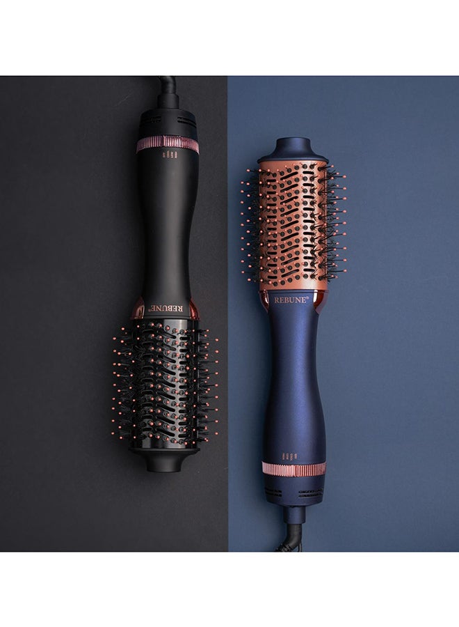 REBUNE One Step Hot Brush Hair Styler 1300W Black  - Image 3