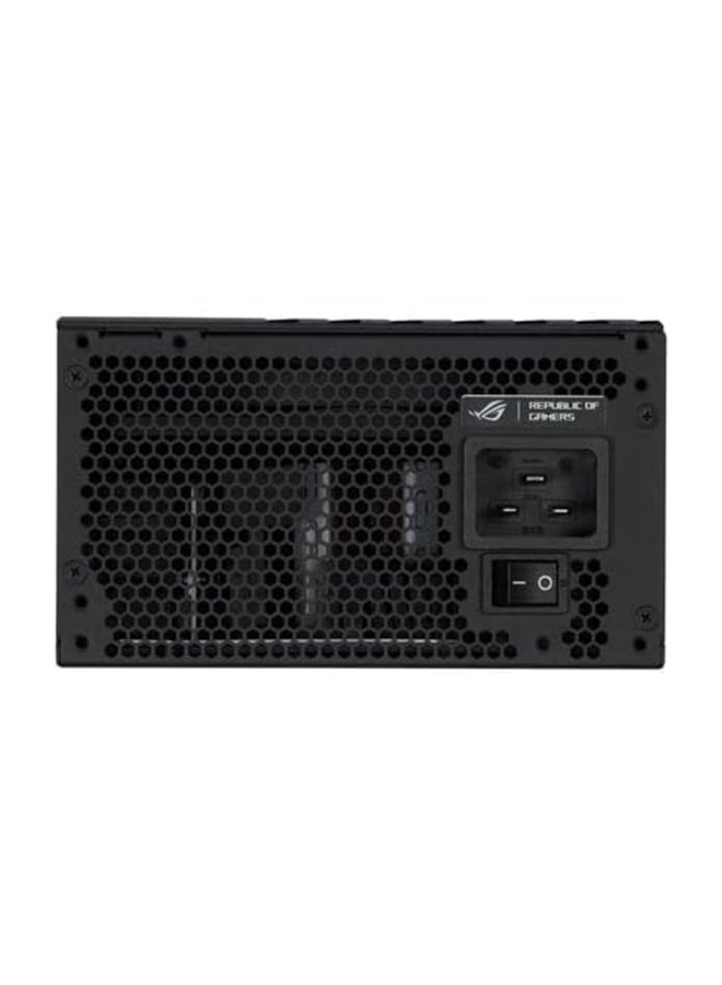 ASUS - Rog Thor 1600W ATX Power Supply Unit, With Aura Sync & OLED Display, 1600W Power, 80 Plus Titanium Certification, 135mm PWM Fan, 0dB Cooling, Modular | 90YE00K0-B0NA00 Black - Image 1