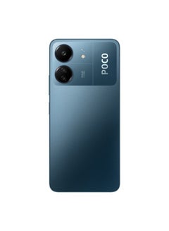 شاومي Poco C65 ثنائي الشريحة، أزرق، 6 جيجابايت رام، 128 جيجابايت، 4G مع NFC - كاميرا ثلاثية بدقة 50 ميجابكسل مدعمة بالذكاء الاصطناعي  - Image 3