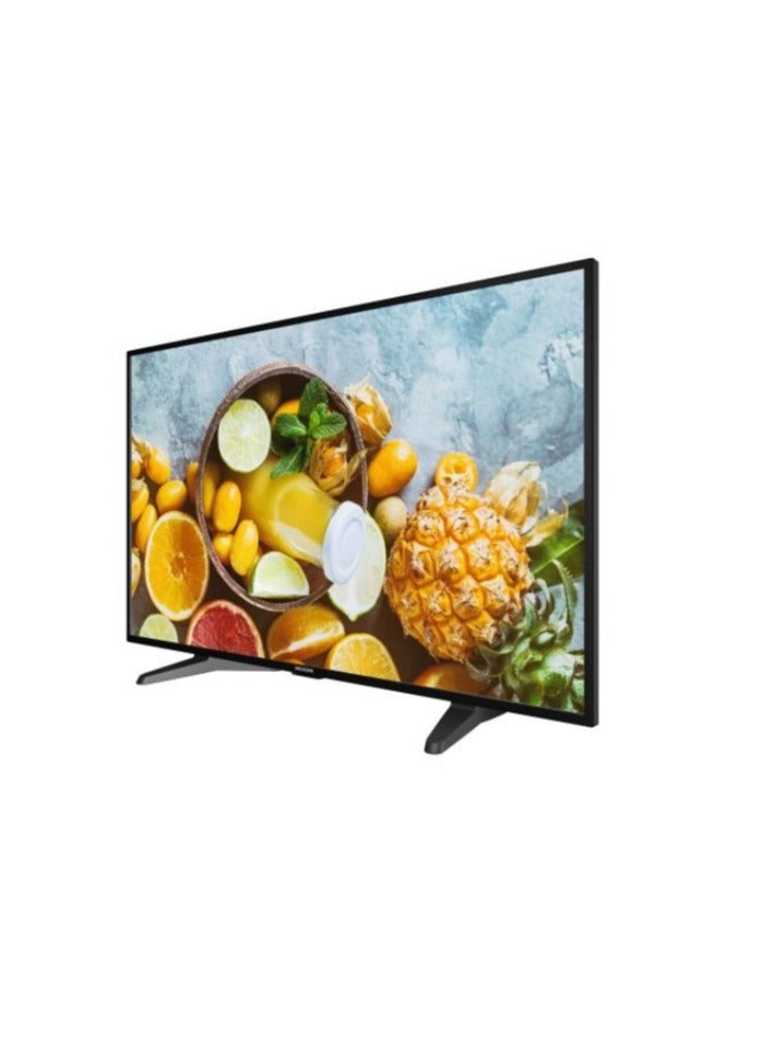 DS-D5032QE 32-inch LED- Borderless Monitor Suitable For All Uses, Surveillance Cameras Computer And PlayStation, With Two VGA And HDMI Inputs, Full HD1920 x 1080 With Built-In Speakers Black