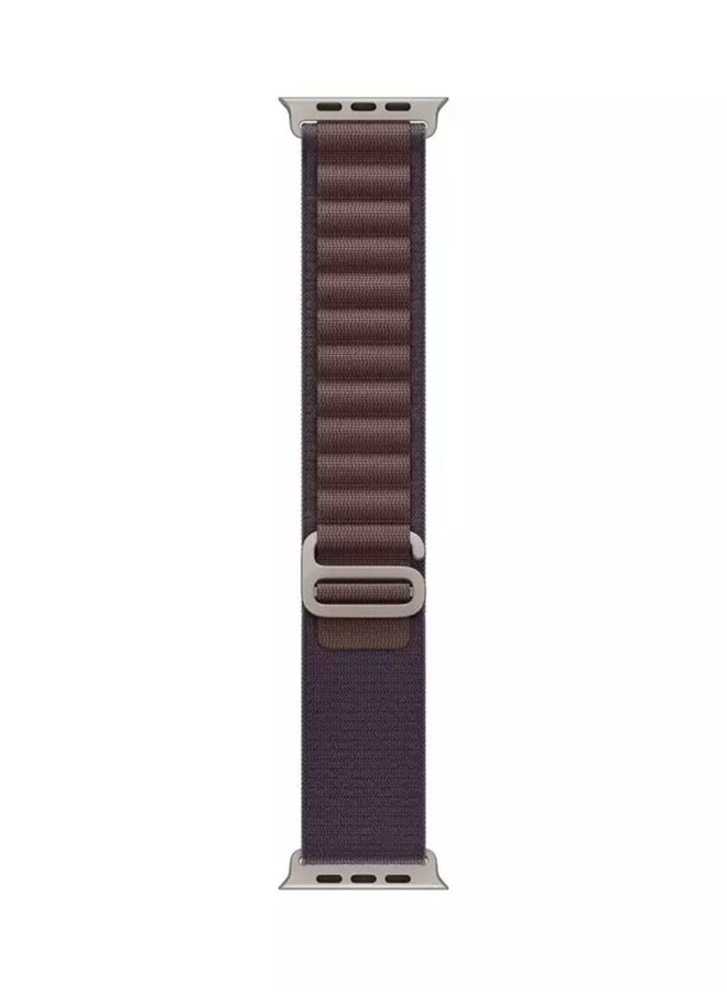 Apple - Replacement Sport Band For Apple Watch 49mm Indigo Alpine - Image 1